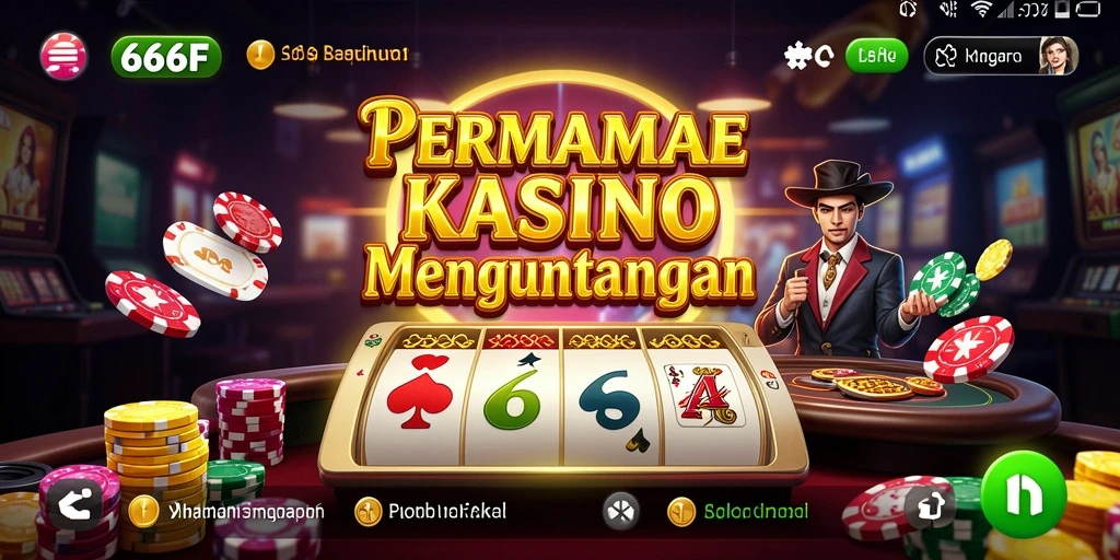 Tangkapan layar <strong>666F</strong> menampilkan aksi seru dalam permainan Kasino.