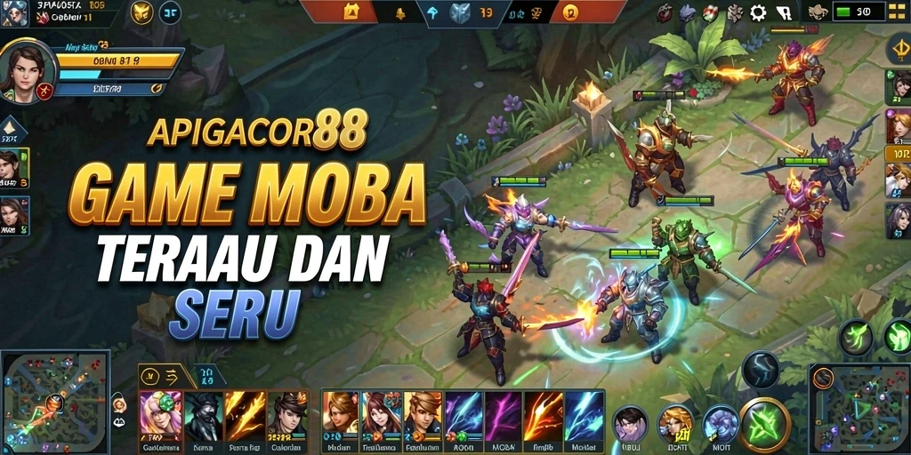 Tangkapan layar utama gameplay APIGACOR88 yang mengesankan.