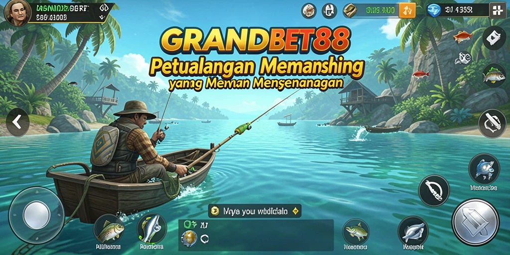 Tangkapan ikan terbesar di gameplay GRANDBET88 yang menegangkan.