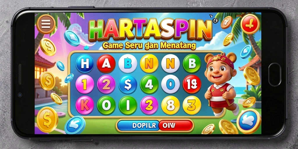 Tampilan gameplay Bingo yang seru dan interaktif