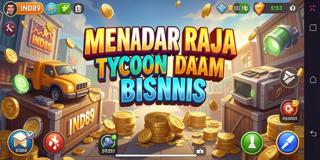 Screenshot gameplay IND89 menampilkan pengalaman bisnis yang seru.