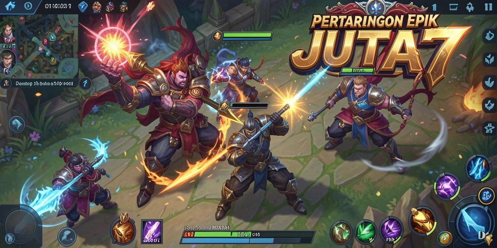 Gameplay <strong>JUTA7</strong> yang menarik dan penuh aksi seru.
