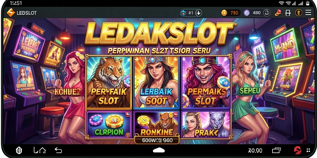 Tampilan gameplay seru di LEDAKSLOT dengan grafis yang memukau.