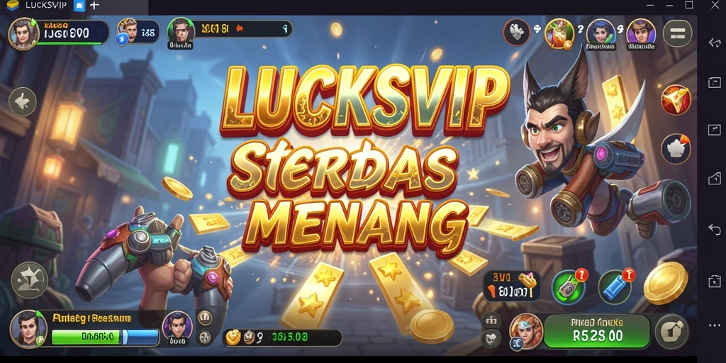 Gameplay seru dan menantang di LUCKSVIP.