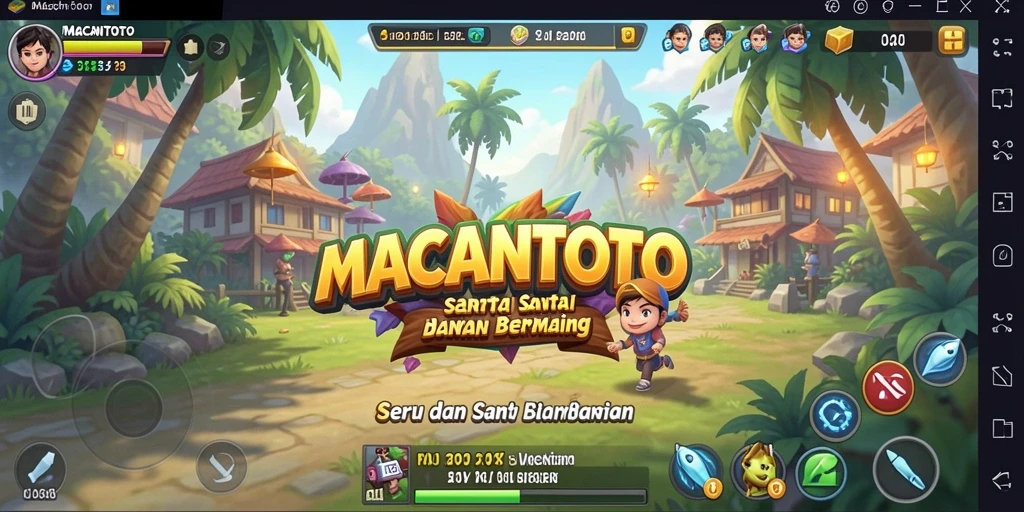 Tampilan menarik dan gameplay seru dari MACANTOTO.
