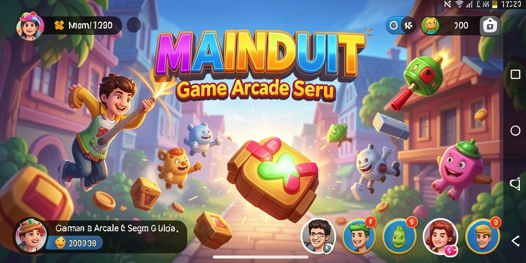 Tampilan seru dari gameplay MAINDUIT yang penuh tantangan.