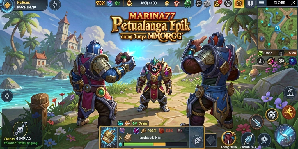 Tampilan menakjubkan dari gameplay MARINA77 yang penuh petualangan.