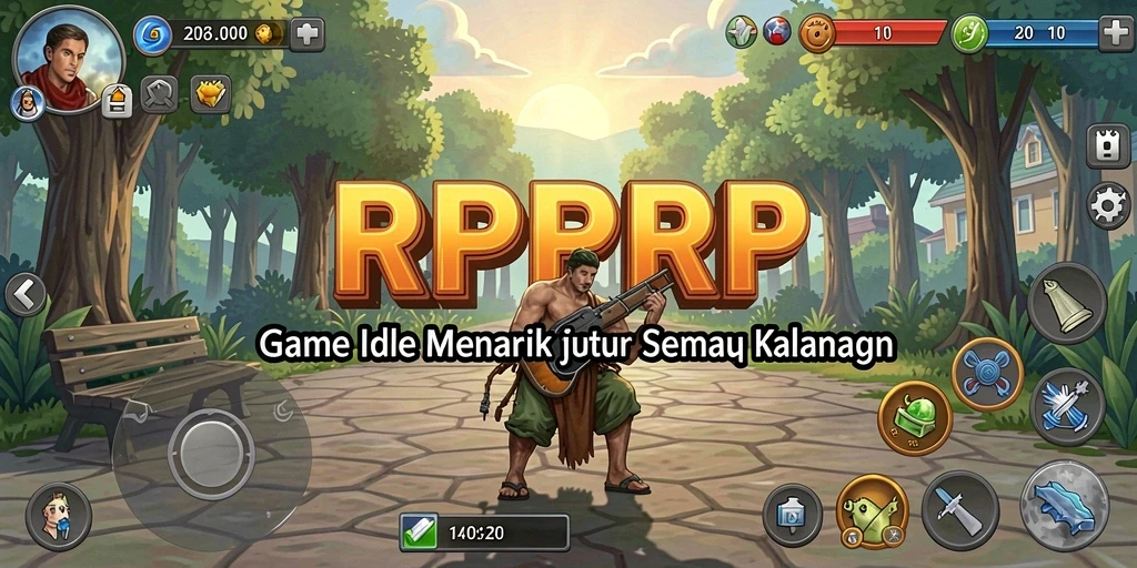 Gameplay RPRPRP yang menawan dan menghibur.