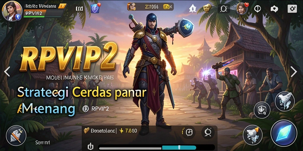 Tampilan gameplay RPVIP2 yang menantang dan strategis.